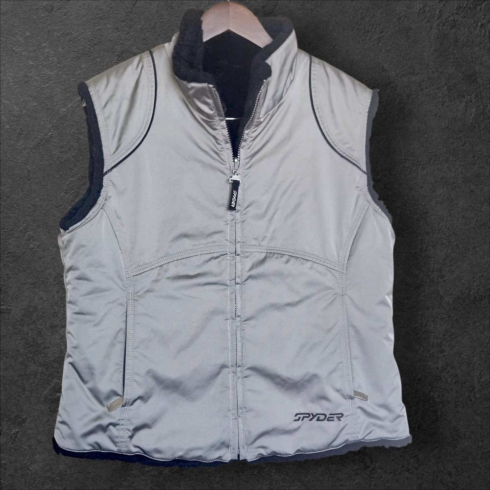 Spyder Silver Layering Vest